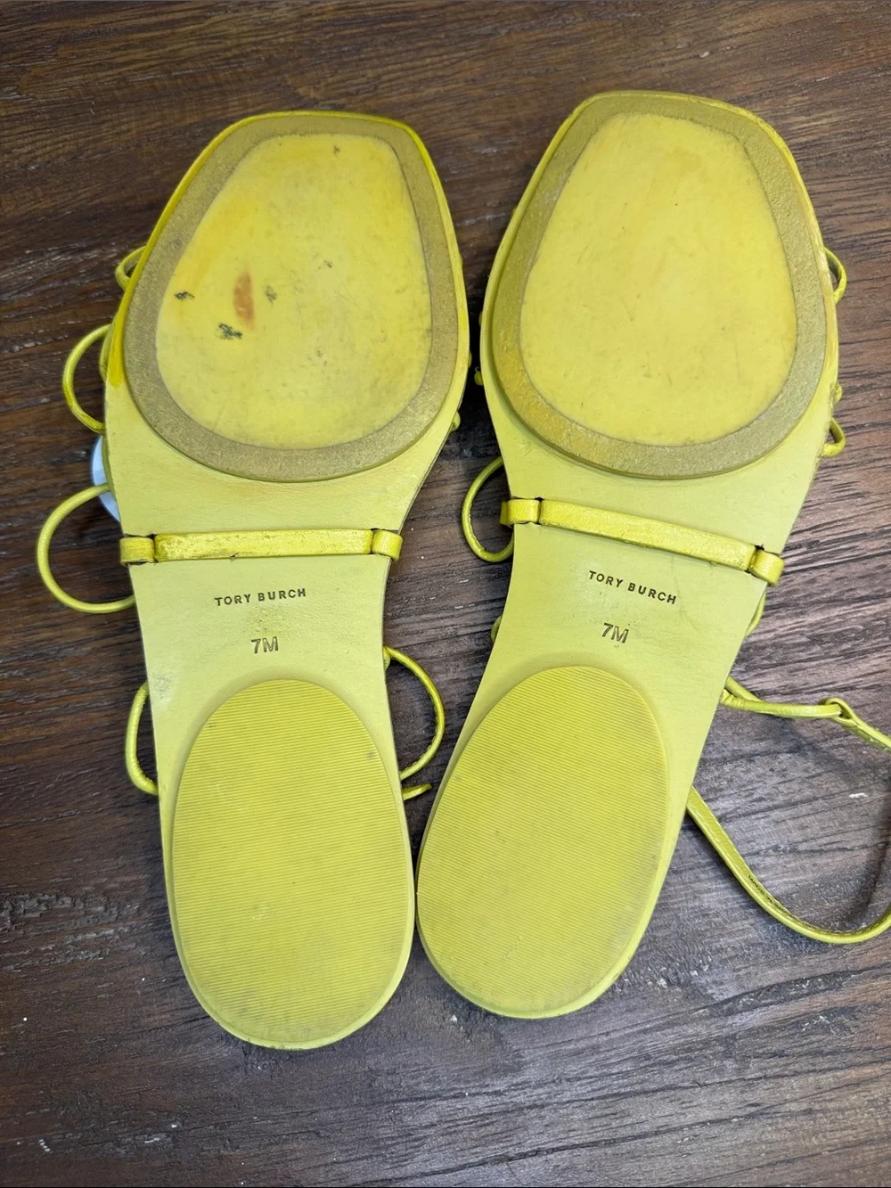 Tory Burch Artisanal Knot Sandals in Yalu